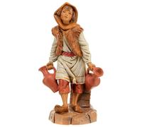 Holyart Presepe Fontanini: Pastore con brocche 30 cm Fontanini