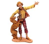 Holyart Presepe Fontanini: Pastore con cane presepe Fontanini 10 cm