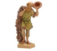 Holyart Presepe Fontanini: Pastore con cappello levato 19 cm Fontanini