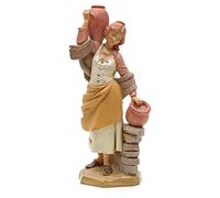 Holyart Presepe Fontanini: Pastorella con brocche 19 cm Fontanini