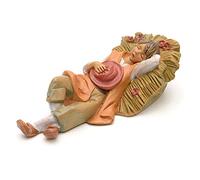 Holyart Presepe Fontanini: Pastorello addormentato 12 cm Fontanini