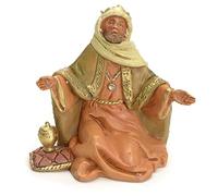 Holyart Presepe Fontanini: Re magio moro 12 cm Fontanini