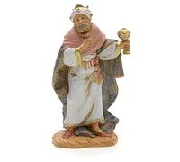Holyart Presepe Fontanini: Re magio mulatto 12 cm Fontanini