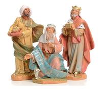 Holyart Presepe Fontanini: Tre Re Magi 9,5 cm Fontanini