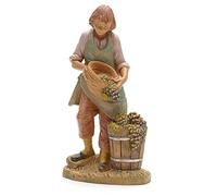 Holyart Presepe Fontanini: Vendemmiatore presepe da 19 cm Fontanini