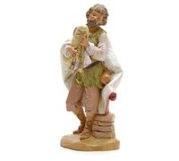 Holyart Presepe Fontanini: Zampognaro presepe da 19 cm Fontanini