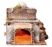 Holyart Presepe Napoletano: Casa araba scale e arco presepe napoletano 30x25x20 cm