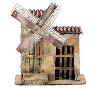 Holyart Presepe Napoletano: Mulino a vento 20x15x10 cm presepe napoletano 8 cm