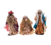 Holyart Presepe Napoletano: Tre Re Magi 8 cm presepe napoletano