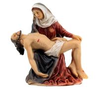 Holyart Presepe Pasquale: Deposizione Cristo dalla croce resina 9 cm