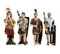 Holyart Presepe Pasquale: Soldati romani 4 pz presepe 9 cm