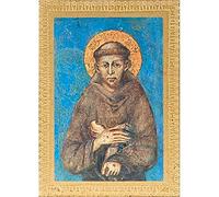 Holyart Quadri, stampe, codici miniati: Stampa legno San Francesco d'Assisi
