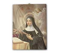 Holyart Quadro su Tela pittorica Santa Rita da Cascia 25x20 cm