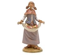 Holyart Ragazza con Frutta 19 cm Fontanini