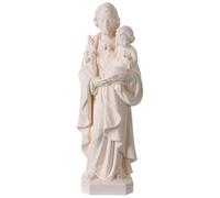Holyart San Giuseppe da Esterno Val Gardena Fibra di Vetro Bianca 60 cm