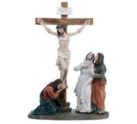 Holyart Scena Crocifissione di Gesù presepe Pasquale 12 cm 25x15x5