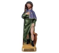 Holyart Statua in gesso dipinto San Rocco 20 cm