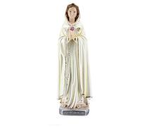 Holyart Statua Maria Rosa Mistica Gesso madreperlato 30 cm