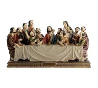Holyart Statua presepe Pasquale Ultima Cena 20x40x15 cm