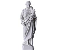 Holyart Statua San Giuseppe Marmo Sintetico 30-40 cm, 30 cm (11.82 INC.)