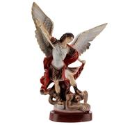 Holyart Statua San Michele Arcangelo Polvere di Marmo 30 cm Esterno