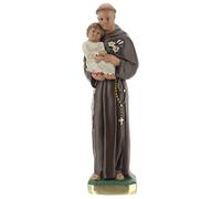 Holyart Statue in gesso: Statua San Antonio da Padova 20 cm gesso dipinto Barsanti