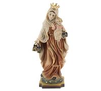 Holyart Statue in resina e PVC: Madonna del Carmine in resina 14 cm