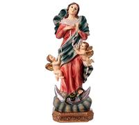 Holyart Statue in resina e PVC: Madonna scioglie nodi 23 cm statua in resina
