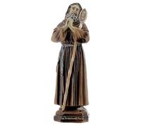 Holyart Statue in resina e PVC: San Francesco da Paola Charitas statua resina 12 cm