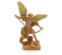 Holyart Statue in resina e PVC: San Michele Arcangelo 7 cm Fontanini