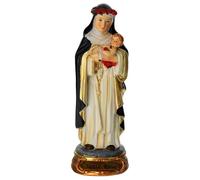 Holyart Statue in resina e PVC: Santa Rosa da Lima 12 cm resina dipinta