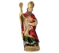 Holyart Statue in resina e PVC: Sant'Ambrogio statuina resina 12 cm