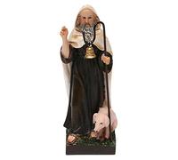 Holyart Statue in resina e PVC: Sant'Antonio Abate 12 cm resina dipinta