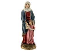 Holyart Statue in resina e PVC: Statua di Sant'Anna e Maria resina 20 cm
