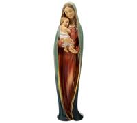 Holyart Statue in resina e PVC: Statua Madonna Gesù Bambino moderna 30 cm