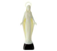 Holyart Statue in resina e PVC: Statua Madonna Miracolosa plastica fluorescente base 34 cm