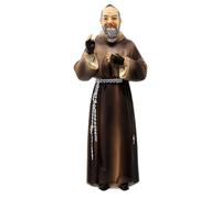 Holyart Statue in resina e PVC: Statua Padre Pio resina 12 cm