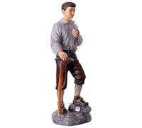 Holyart Statue in resina e PVC: Statua Pier Giorgio Frassati resina 20 cm dipinta a mano