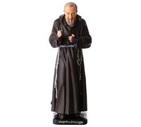 Holyart Statue in resina e PVC: Statua pvc colorata San Pio da Pietrelcina 20 cm