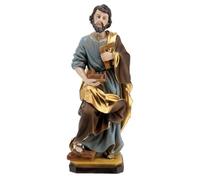 Holyart Statue in resina e PVC: Statua San Giuseppe con attrezzi 35 cm