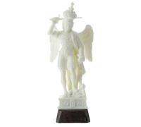 Holyart Statue in resina e PVC: Statua San Michele arcangelo fosforescente spada 20 cm
