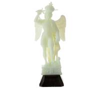 Holyart Statue in resina e PVC: Statua San Michele plastica fosforescente vittoria 16 cm