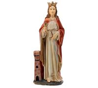 Holyart Statue in resina e PVC: Statua Santa Barbara 40 cm in resina