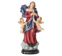 Holyart Statue in resina e PVC: Statuetta Maria che scoglie i nodi resina dipinta 20 cm