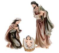 Holyart Statue per presepi: Natività in resina dipinta 40 cm