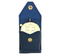 Holyart Teche Eucaristiche: Astuccio Porta teca Pelle Blu