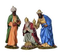 Holyart Tre Re Magi presepe Landi 18 cm, Re moro