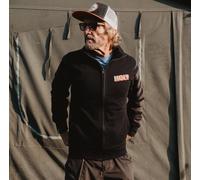 HolyFreedom Chop Felpa con zip, nero/marrone, Taglia 3XL