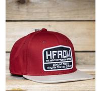 HolyFreedom HFRDM Snapback Berretto, nero-bianco-rosso per maschi