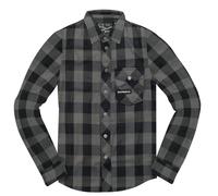 HolyFreedom Jessie James Flannel Camicia, grigio, taglia M per maschi